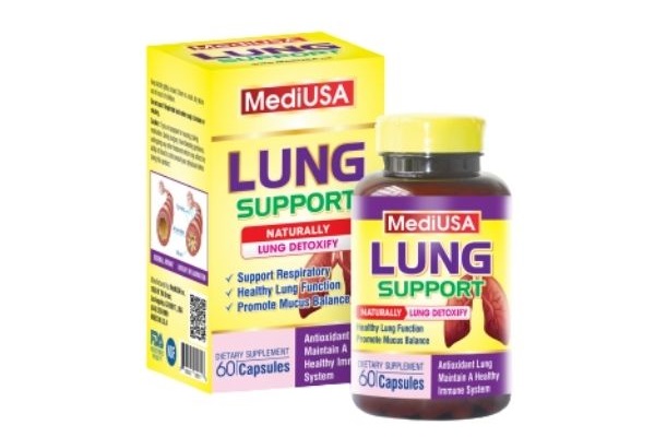 Thuốc bổ phổi Lung Support MediUSA