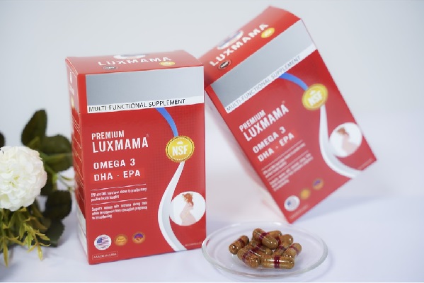 Thuốc bổ cho bà bầu Premium Luxmama Omega 3