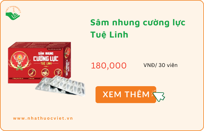 Sâm nhung cường lực Tuệ Linh