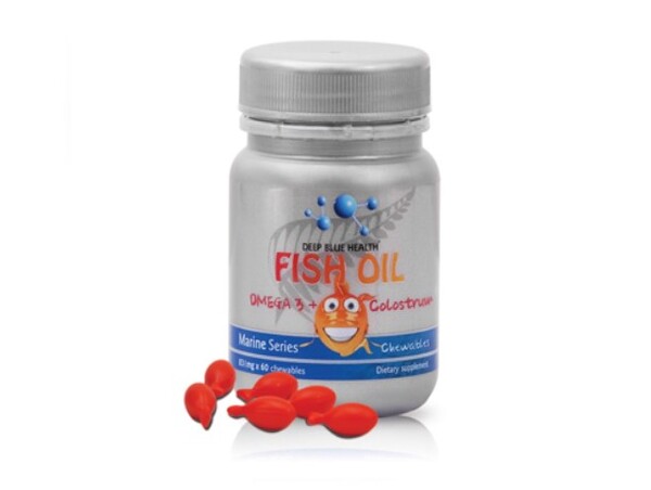 Thuốc bổ mắt cho trẻ em Fish Oil Omega 3 + Colostrum