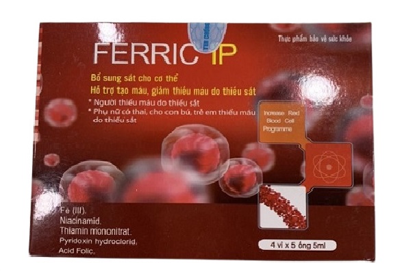  Thuốc sắt bổ máu Ferric IP