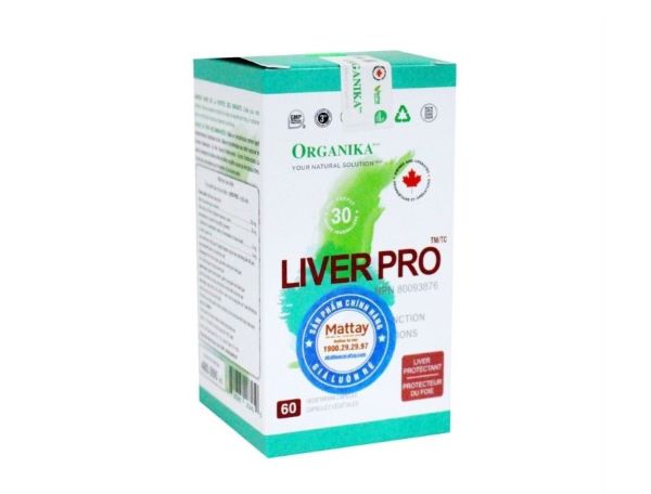 Viên uống giải độc gan Organika Liver Pro