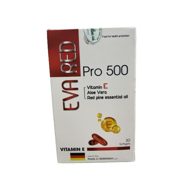 Viên Uống đẹp da Eva Red Pro 500