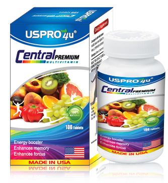 Central Premium Multivitamin là sản phẩm có thành phần lành tính bổ sung vitamin và khoáng chất