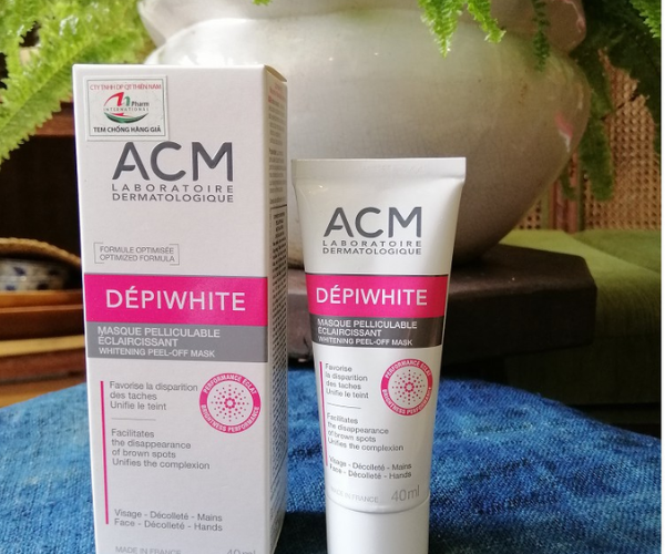 Mặt nạ giảm sạm nám ACM Depiwhite Whitening Peel-Off Mask 40ml