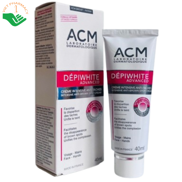 Kem trị nám ACM Depiwhite Advanced Intensive Anti Brown Spot Cream 40ml