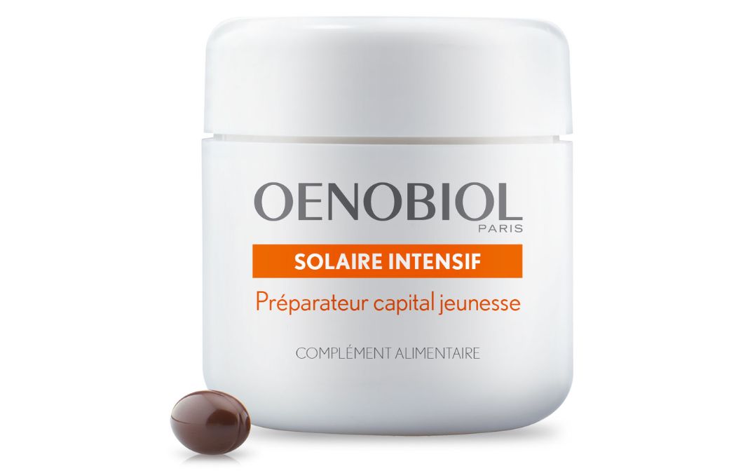 Viên uống chống nắng nội sinh trẻ hóa da Oenobiol Solaire Intensif Capital Jeunesse