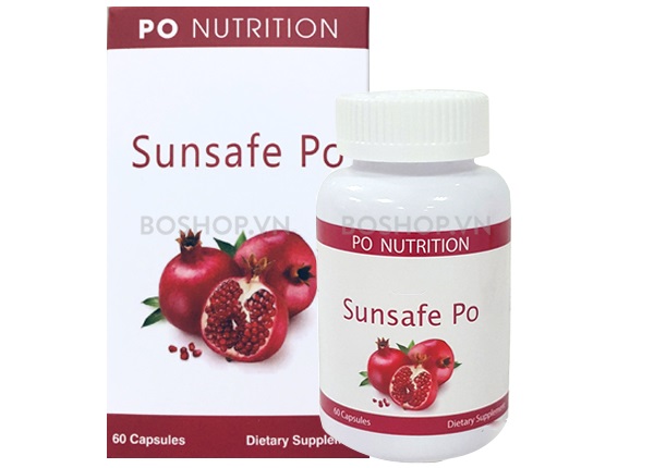 Viên uống chống nắng Po Nutrition Sunsafe Po  