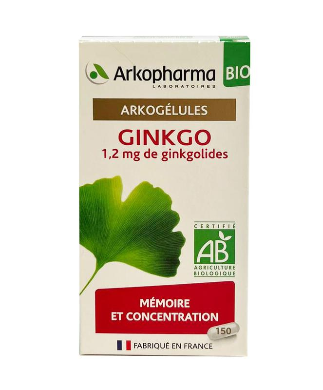 Viên uống bổ não Arkopharma Arkocaps Ginkgo BIO