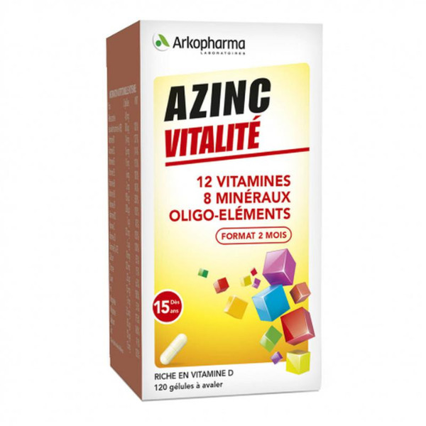 Viên Uống Vitamin Tổng Hợp Arkopharma Azinc Vitalite