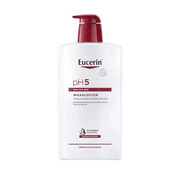 Sữa tắm cho da nhạy cảm Eucerin pH5 WashLotion 1000ml