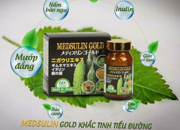 Thuốc trị tiểu đường của nhật Medsulin Gold