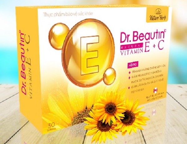 Viên uống Dr. Beautin-Natural Vitamin E + C