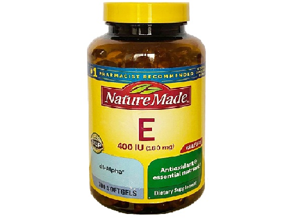 Viên uống vitamin E 400 IU Nature Made của Mỹ