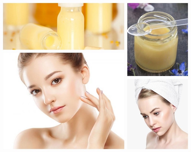 Tác dụng của sữa ong chúa đối với làn da