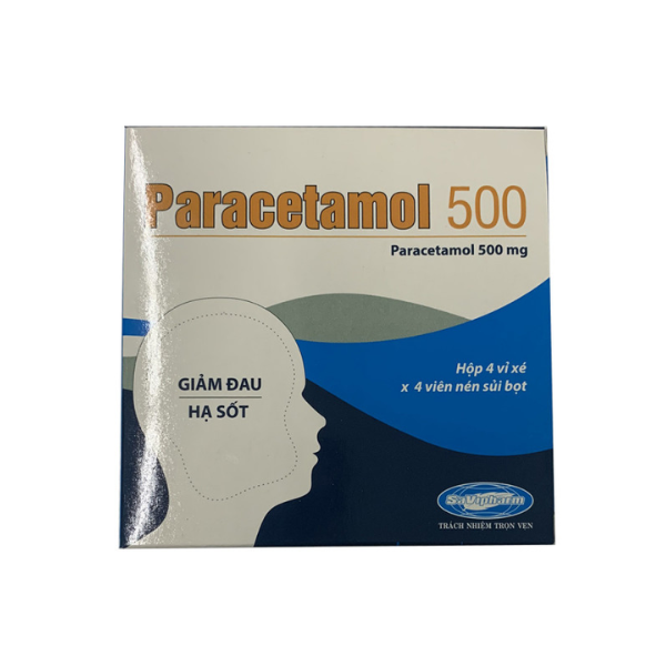 Viên sủi giảm đau hạ sốt Paracetamol 500