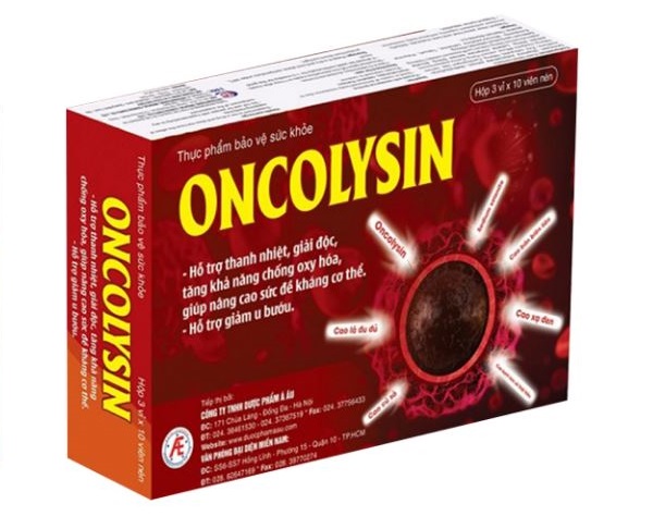 Viên uống tăng sức đề kháng Oncolysin