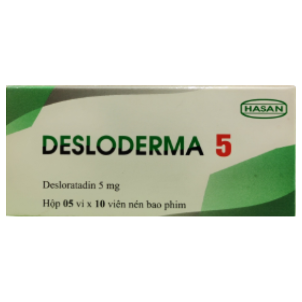 Thuốc Desloderma - Điều trị viêm mũi dị ứng và mề đay