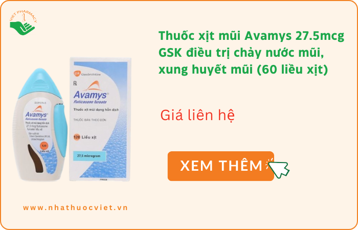 Thuốc dị ứng Avamys 