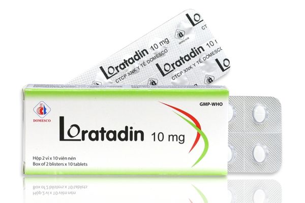 Thuốc dị ứng Loratadin 10 mg