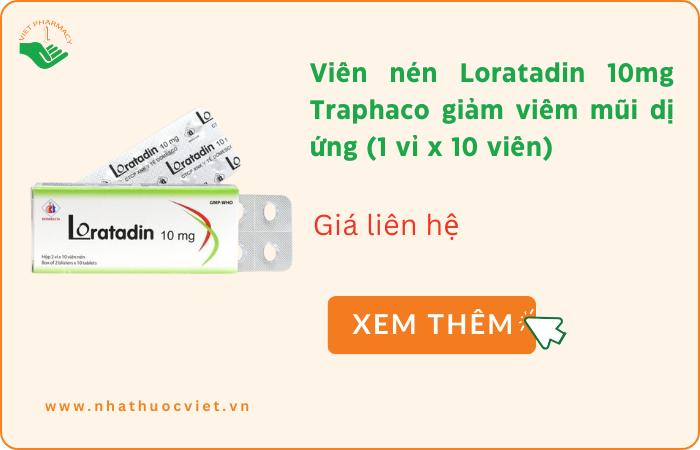 Thuốc dị ứng Loratadin