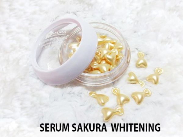 Serum dưỡng trắng da Sakura Whitening 