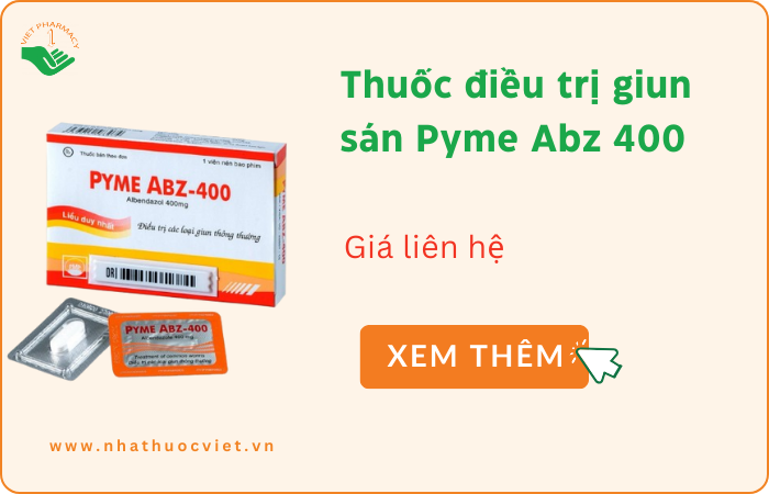 Thuốc tẩy giun Pyme Abz 400