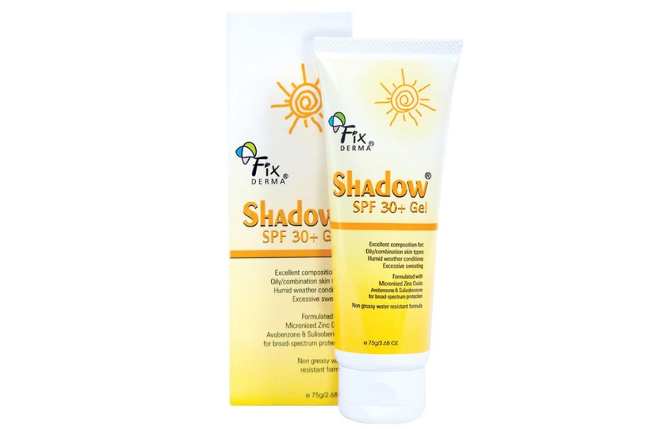 Fixderma Shadow SPF 30+ Gel chống nắng phổ rộng 