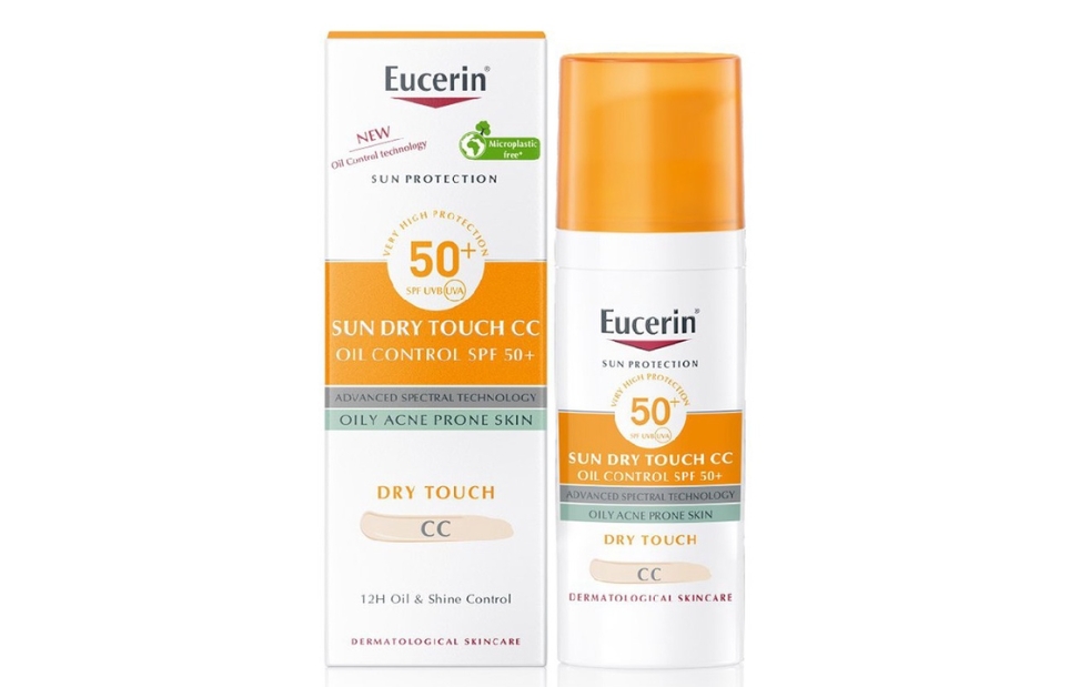 Eucerin Sun Dry Touch CC SPF50+