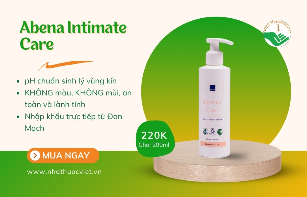 Dung dịch vệ sinh phụ nữ Abena Intimate Care