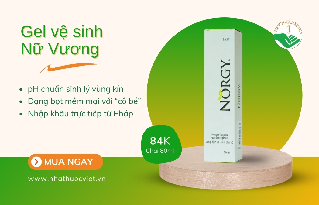 Dung dịch vệ sinh phụ nữ Norgy