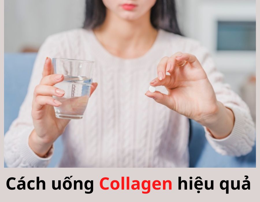 cách uống collagen