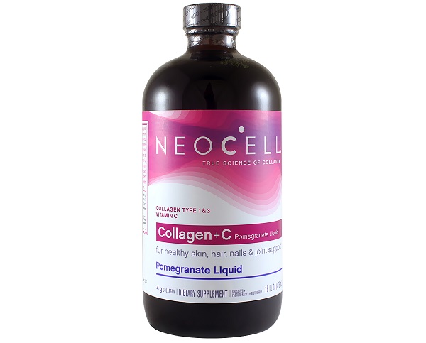 Collagen nước của Mỹ Neocell Collagen + C Pomegranate Liquid 16 Oz