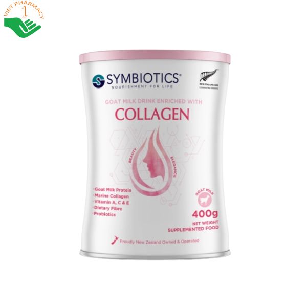 Sữa dê Symbiotics bổ sung Collagen
