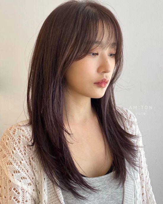 15 Kiểu tóc layer nữ mặt dài giúp THĂNG HẠNG NHAN SẮC