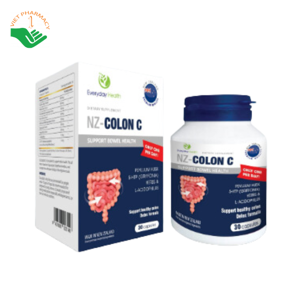 Viên uống hỗ trợ tiêu hóa Everyday Health NZ - ColonC