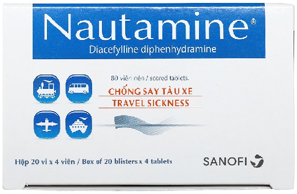Thuốc say xe Nautamine