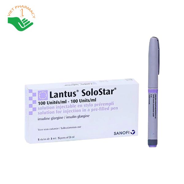Lantus Solostar 100IU/ml - Sanofi (Pháp)