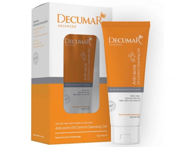 Gel rửa mặt Decumar Anti-acne Oil Control