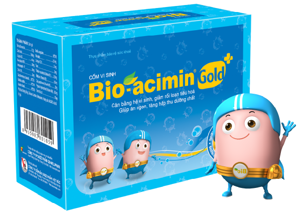 Bio-acimin gold – sản phẩm được nhiều mẹ tin dùng cho trẻ