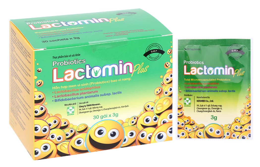 Men vi sinh hỗ trợ tiêu hóa Probiotics Lactomin Plus