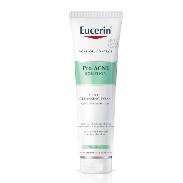 Sữa rửa mặt Eucerin Pro ACNE Solution Soft Cleansing Foam