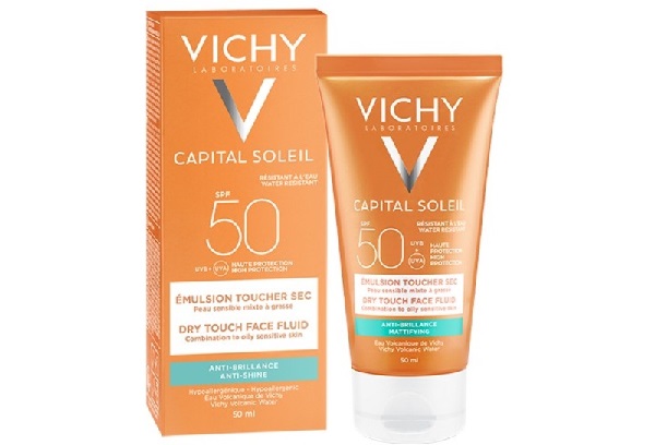 Kem chống nắng dành cho da dầu Vichy Capital Soleil SPF 50 UVA+UVB