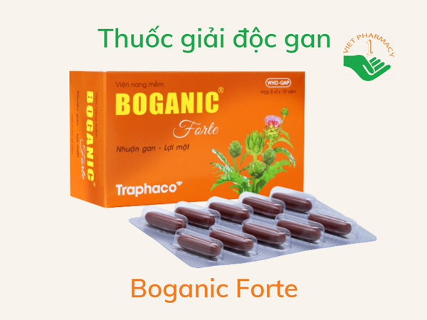 Thuốc giải độc gan Boganic Forte