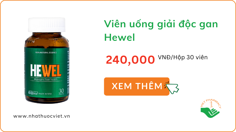 Giải độc gan Hewel