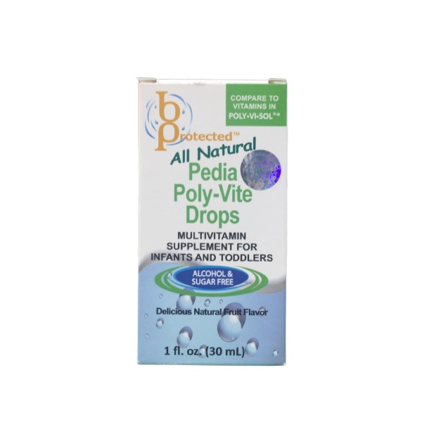 All Natural Pedia Poly - Vite Drops