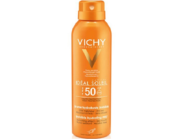 Xịt chống nắng body Vichy Capsol Mist Body Capital Ideal Soleil SPF 50