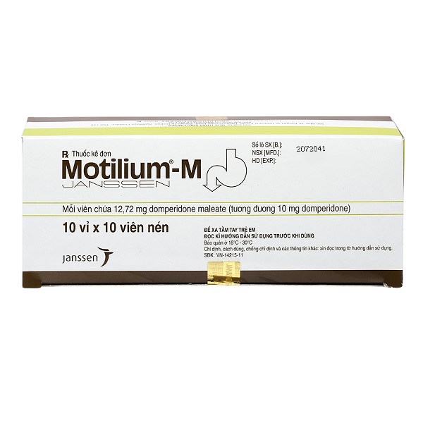 Thuốc Motilium-M 10mg