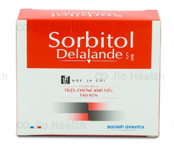 Thuốc trị táo bón người lớn dạng bột Sorbitol Sanofi 5g 
