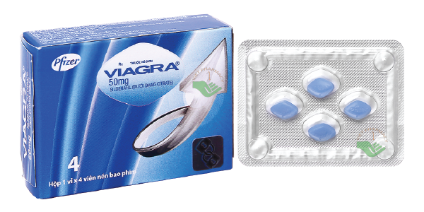 Thuốc Viagra 50mg Pfizer trị rối loạn cương dương